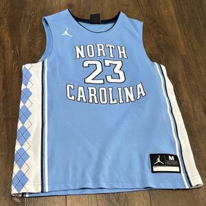 UNC Micheal Jordan Jersey Size Youth Medium